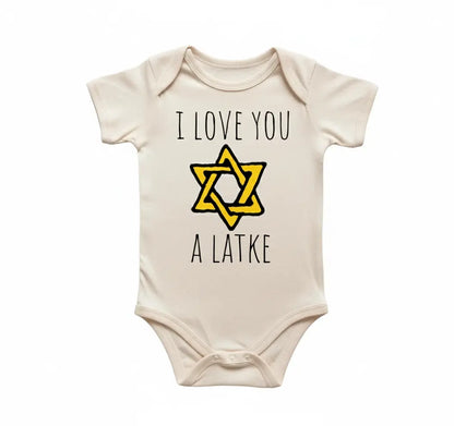Jewish Hanukah Newborn Baby Onesie® Bodysuit