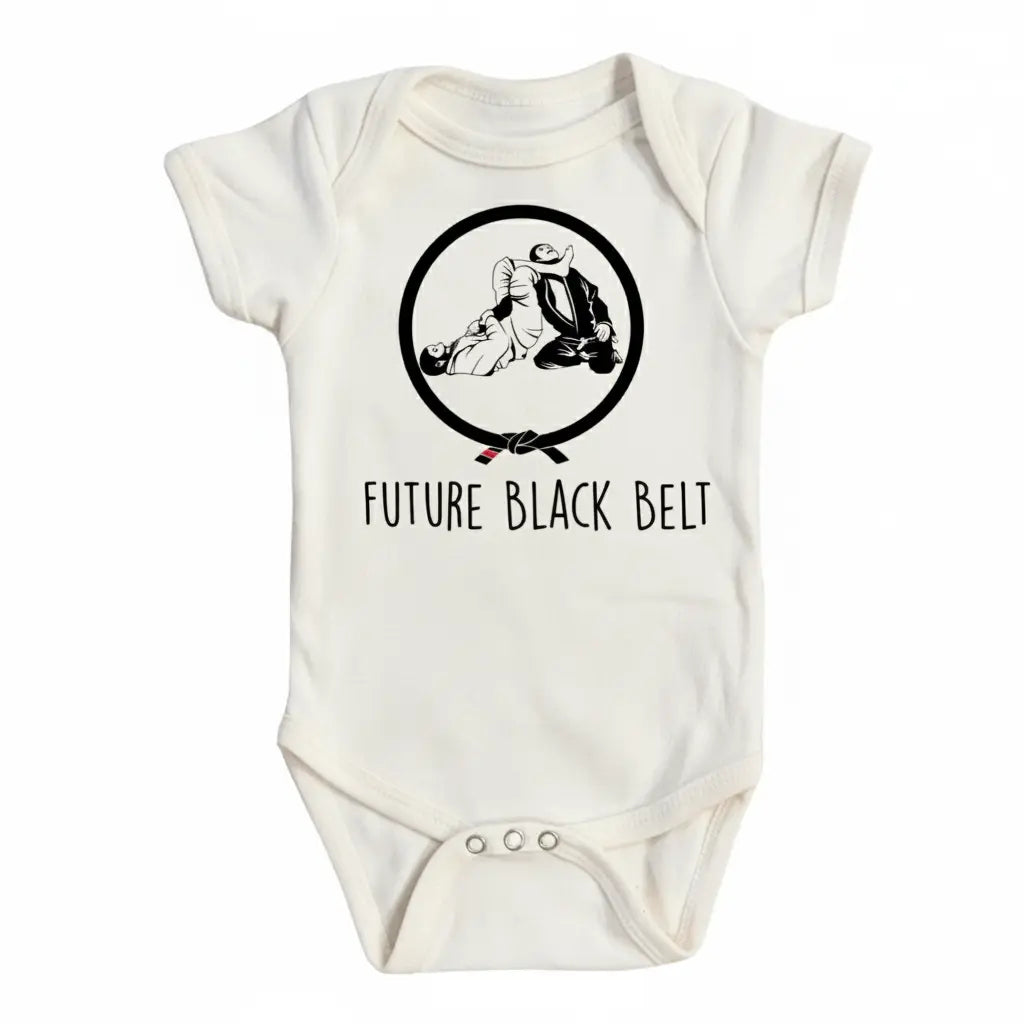 Jiu Jitsu Circle Belt Newborn Gift Baby Onesie® Bodysuit
