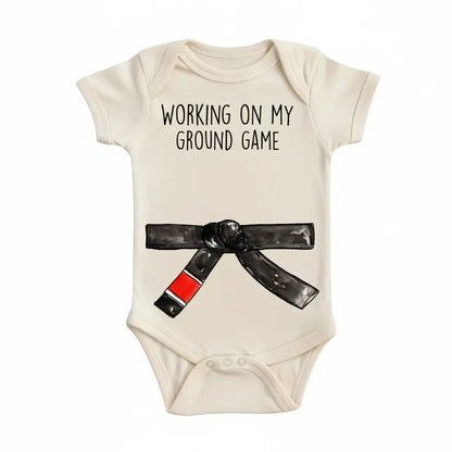 Jiu Jitsu Game Newborn Baby Onesie® Bodysuit GS1