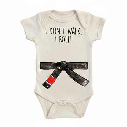 Jiu Jitsu I Roll Newborn Baby Onesie® Bodysuit GS1