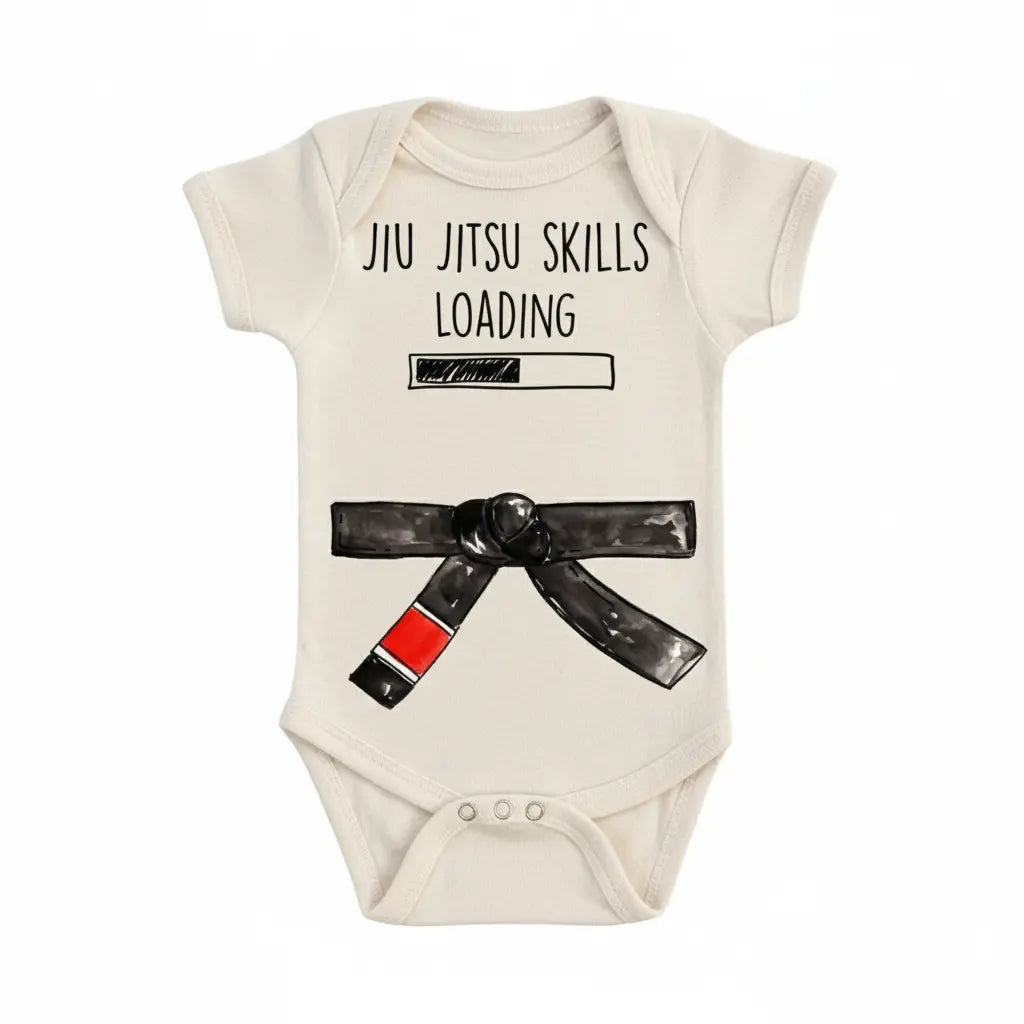 Jiu Jitsu Newborn Baby Onesie® Bodysuit GS1