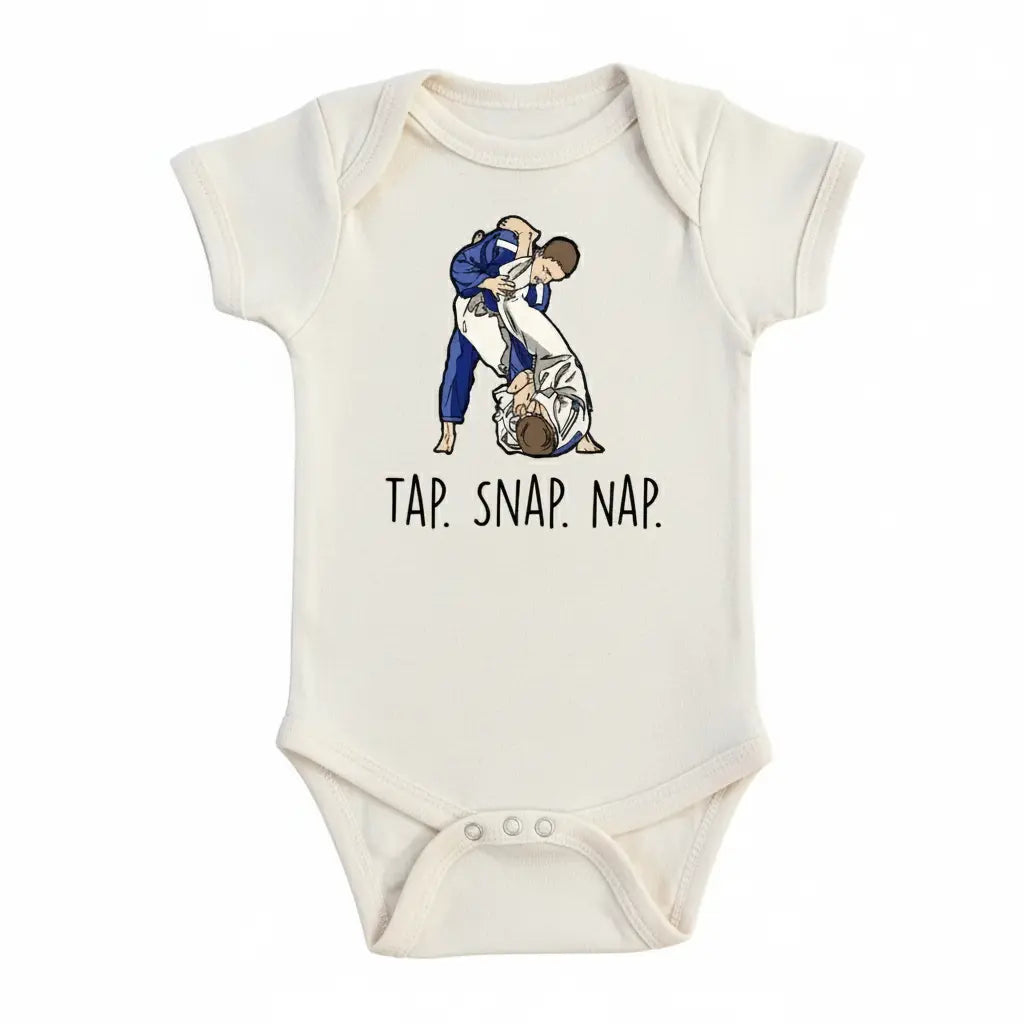 Jiu Jitsu Tap Roll Newborn Gift Baby Onesie® Bodysuit