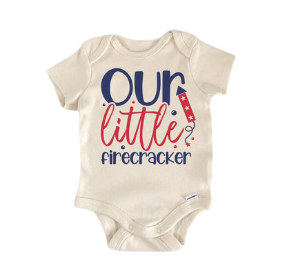 July 4Th Firecracker Newborn Baby Onesie® Bodysuit