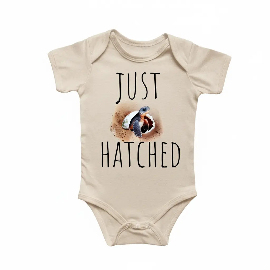 Just Hatched Turtle Newborn Baby Onesie® Bodysuit