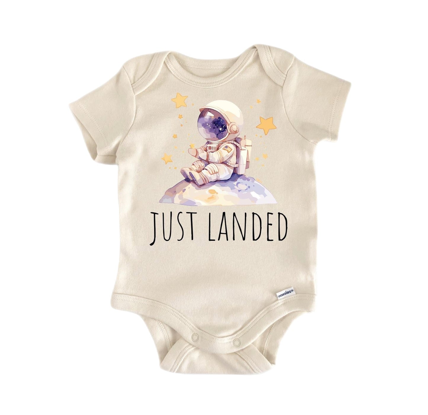 Just Landed Space Newborn Baby Onesie® Bodysuit