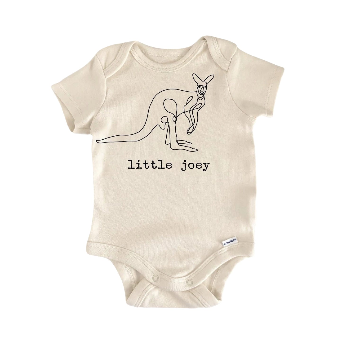 Kangaroo Joey Line Newborn Baby Onesie® Bodysuit