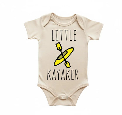 Kayak River Lake Newborn Baby Onesie® Bodysuit