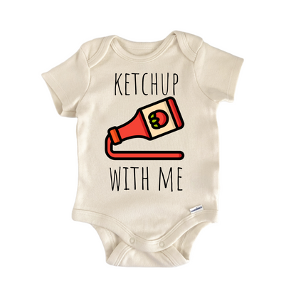 Ketchup Tomato Condiment Newborn Baby Onesie® Bodysuit