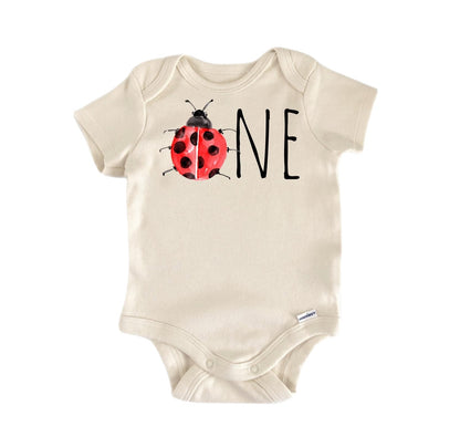 Ladybug Birthday Bug Newborn Baby Onesie® Bodysuit