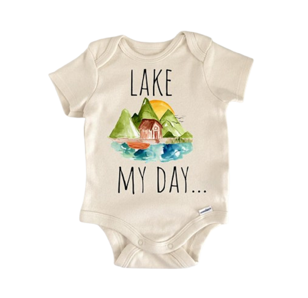 Lake Life Crew Cabin Newborn Baby Onesie® Bodysuit