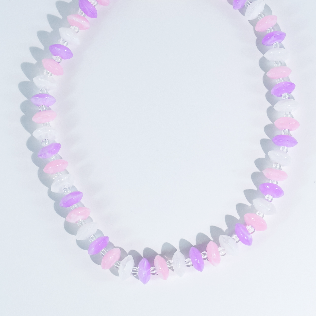 Lavender Cotton Necklace