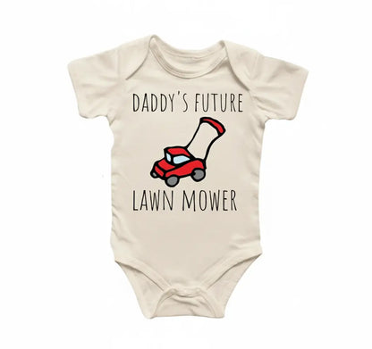 Lawnmower Lawn Care Newborn Gift Baby Onesie® Bodysuit