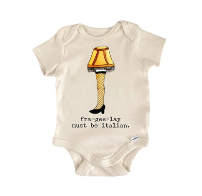 Leg Lamp Fragile Newborn Baby Onesie® Bodysuit