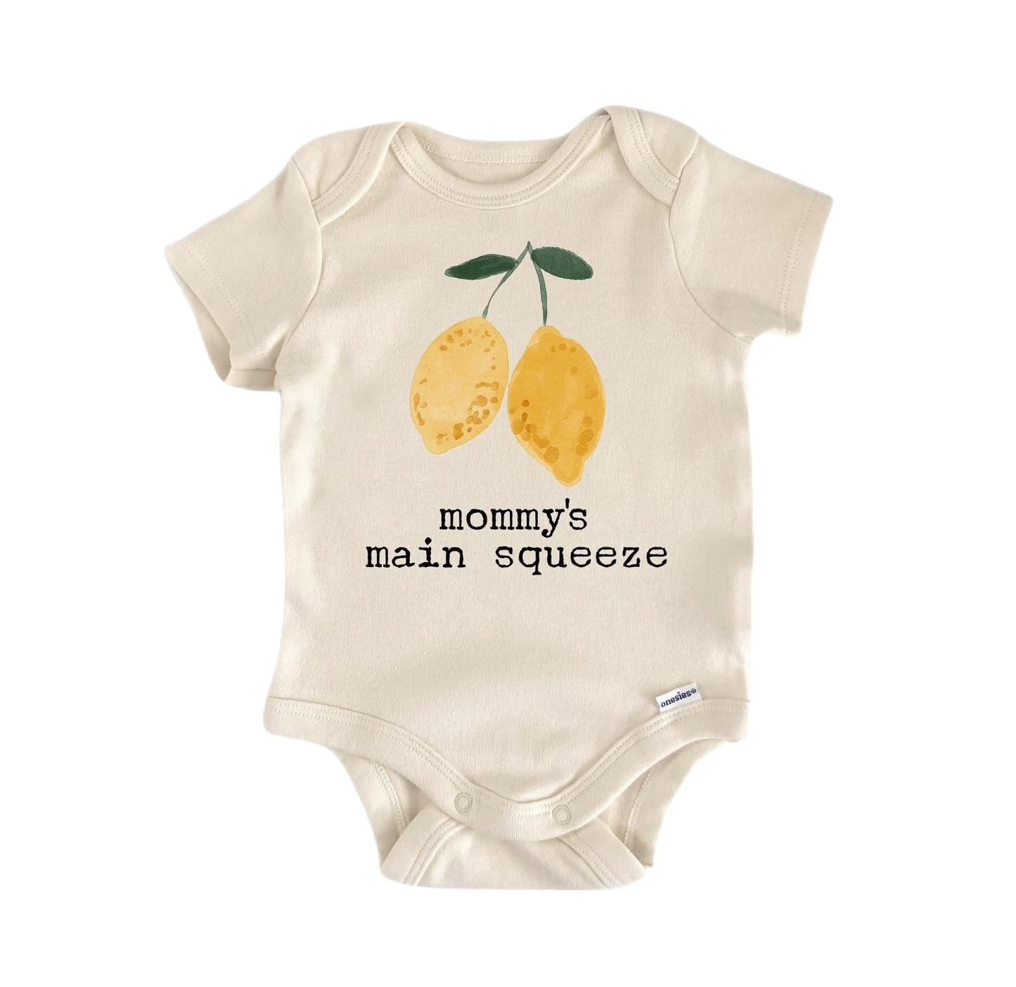 Lemon Main Squeeze Newborn Baby Onesie® Bodysuit