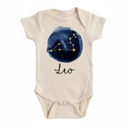 Leo Zodiac Newborn Baby Onesie® Bodysuit GS1