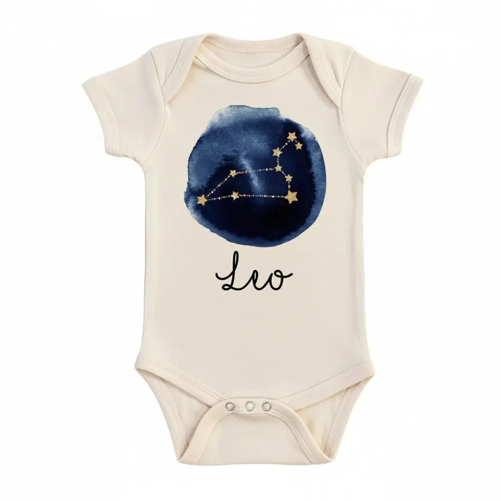 Leo Zodiac Newborn Baby Onesie® Bodysuit