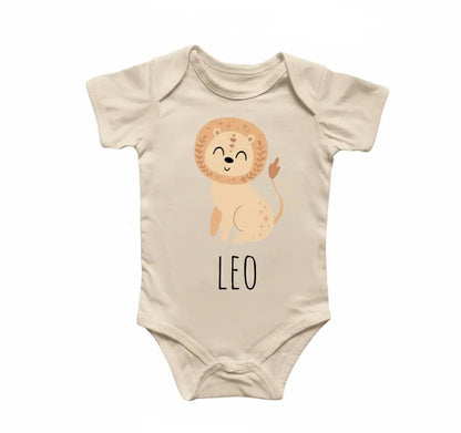 Leo Zodiac Newborn Baby Onesie® Bodysuit