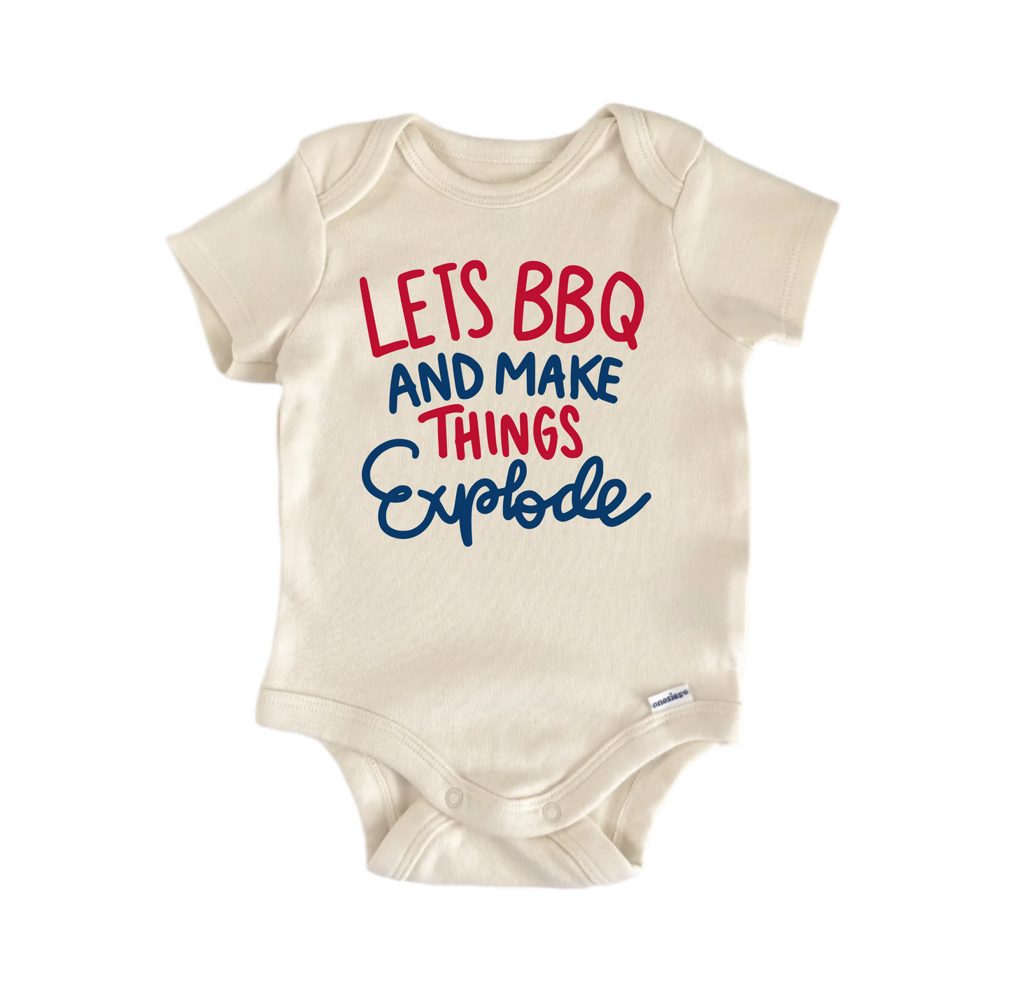 Lets Bbq Make Things Newborn Baby Onesie® Bodysuit