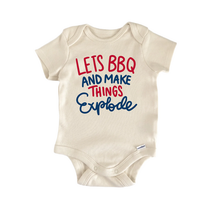 Lets Bbq Make Things Newborn Baby Onesie® Bodysuit