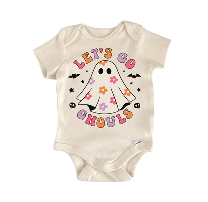 Lets Go Ghouls Halloween Newborn Baby Onesie® Bodysuit
