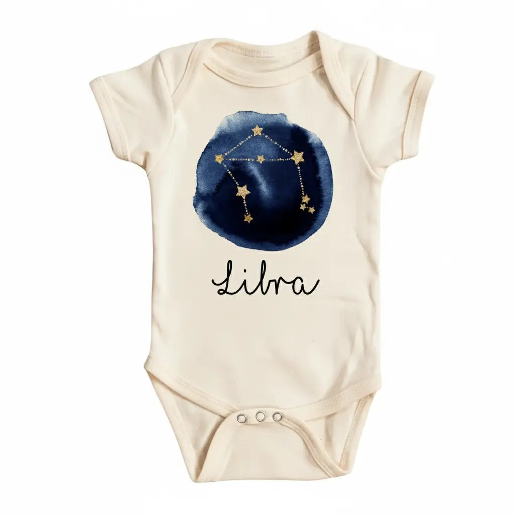Libra Zodiac Newborn Baby Onesie® Bodysuit GS1