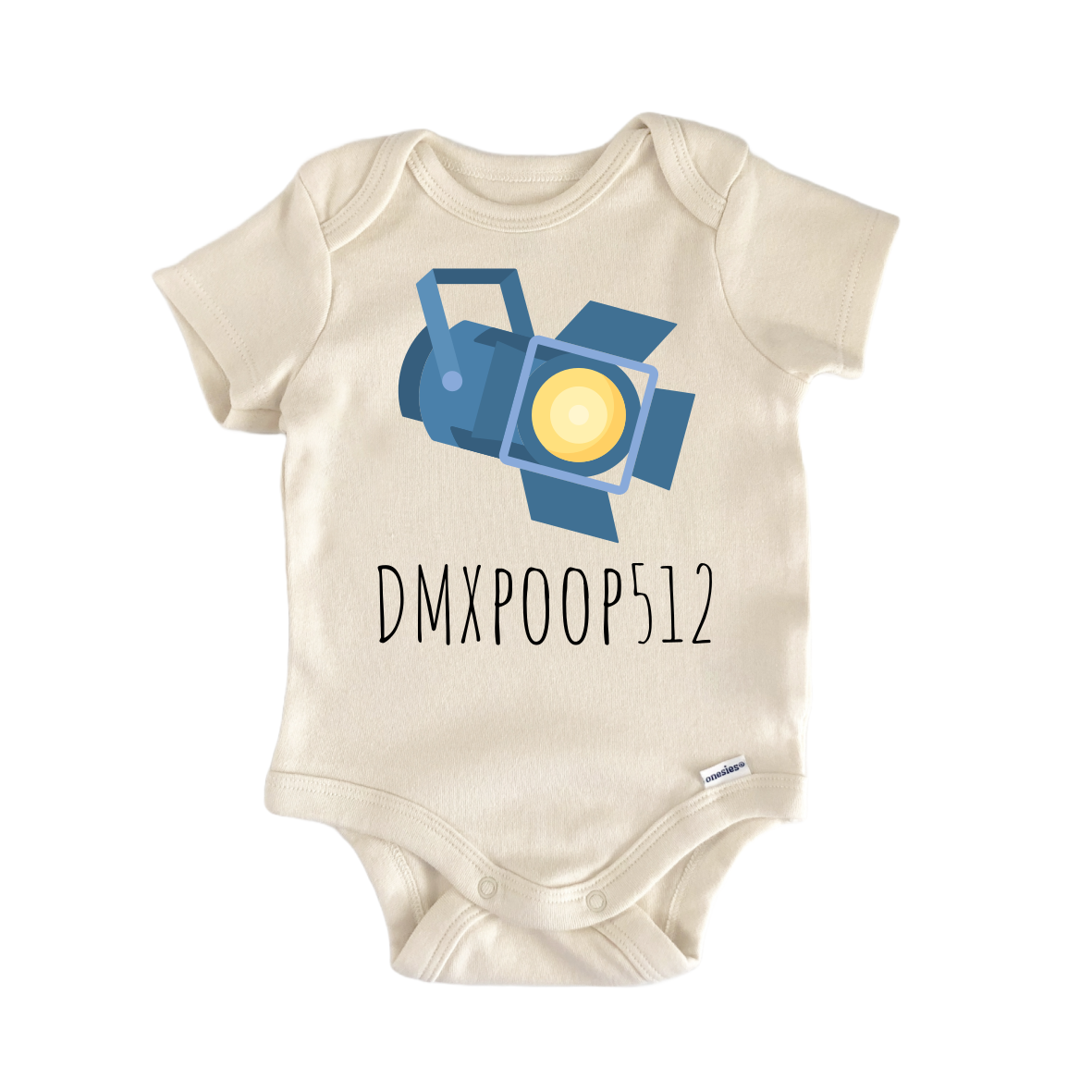 Lighting Light Tech Show Newborn Baby Onesie® Bodysuit