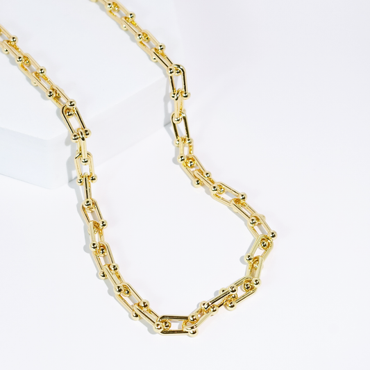 Link Up Gold Necklace