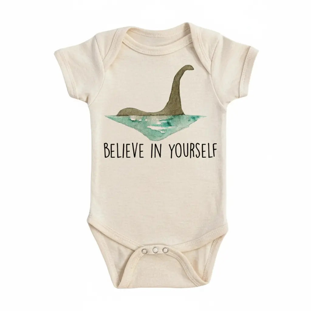 Loch Ness Monster Newborn Baby Onesie® Bodysuit GS1