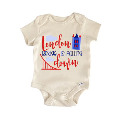 London Bridge Is Falling Newborn Baby Onesie® Bodysuit
