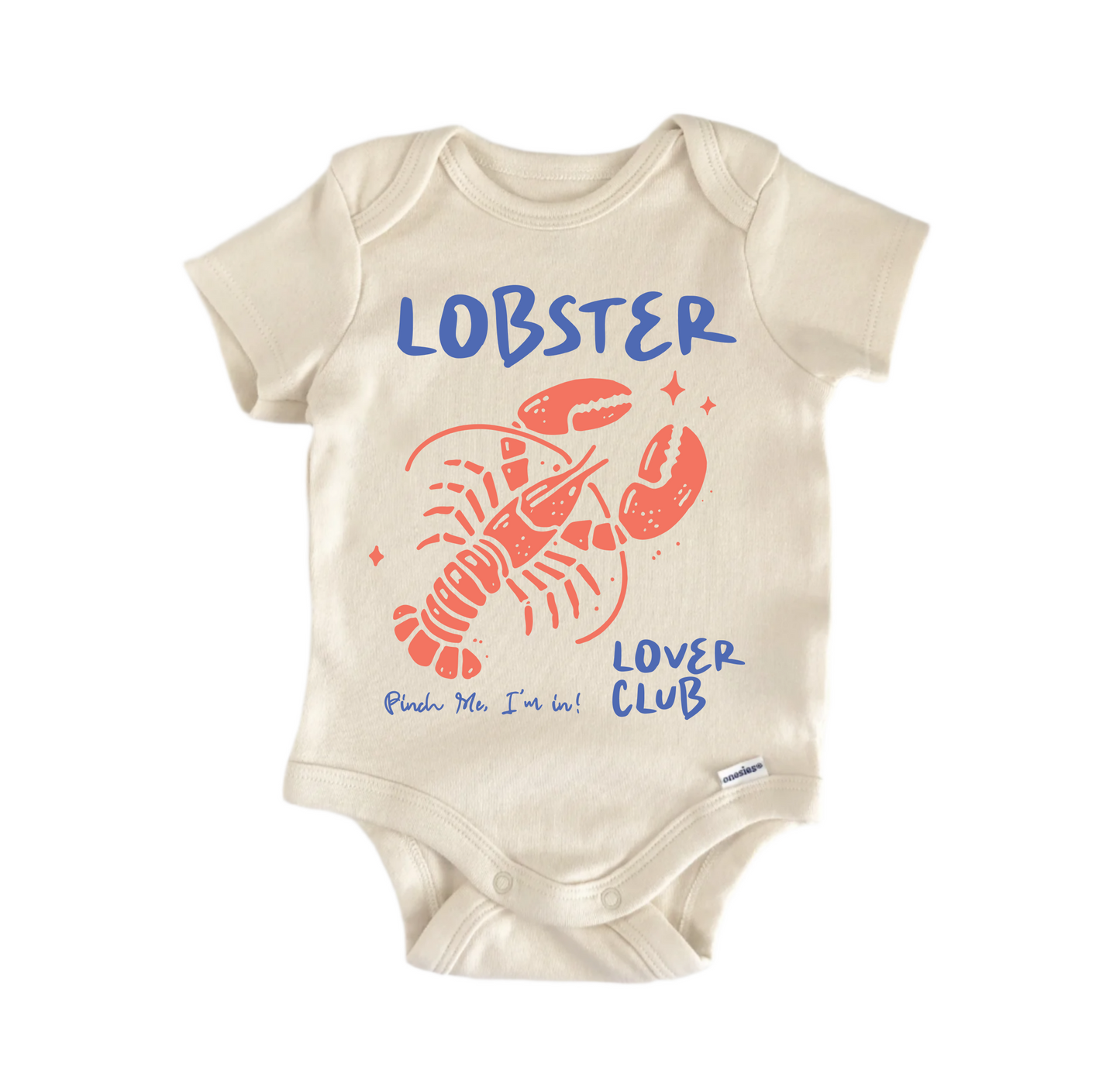 Lover Club Lobster Summer Newborn Baby Onesie® Bodysuit