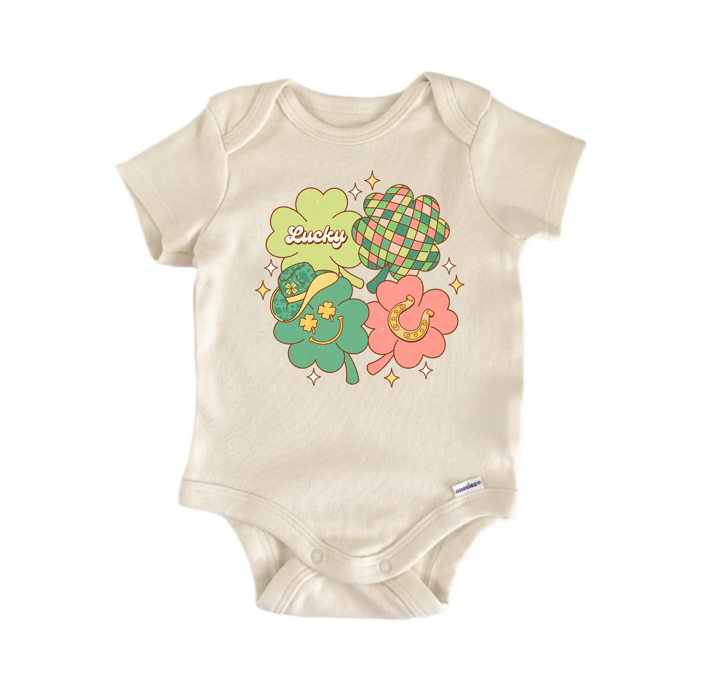 Lucky St. Patrick's Day Newborn Baby Onesie® Bodysuit