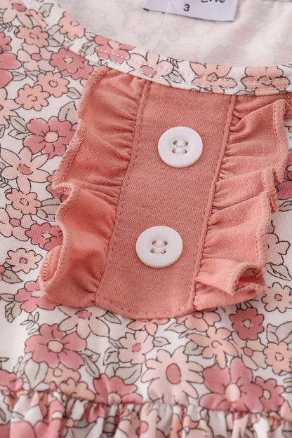 Floral print mom&me dress