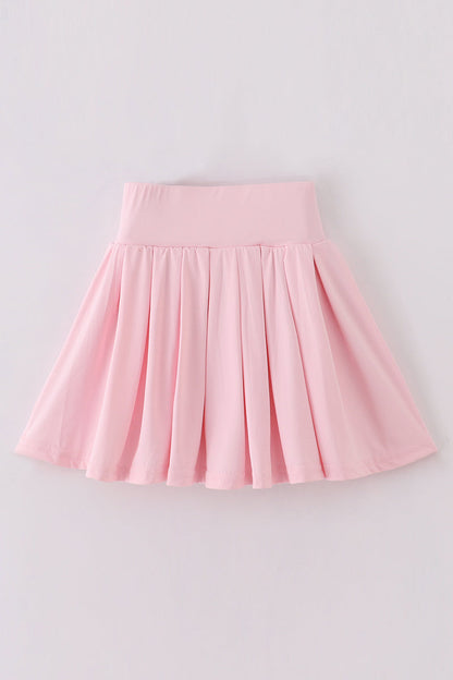 Pink Pleats active skorts