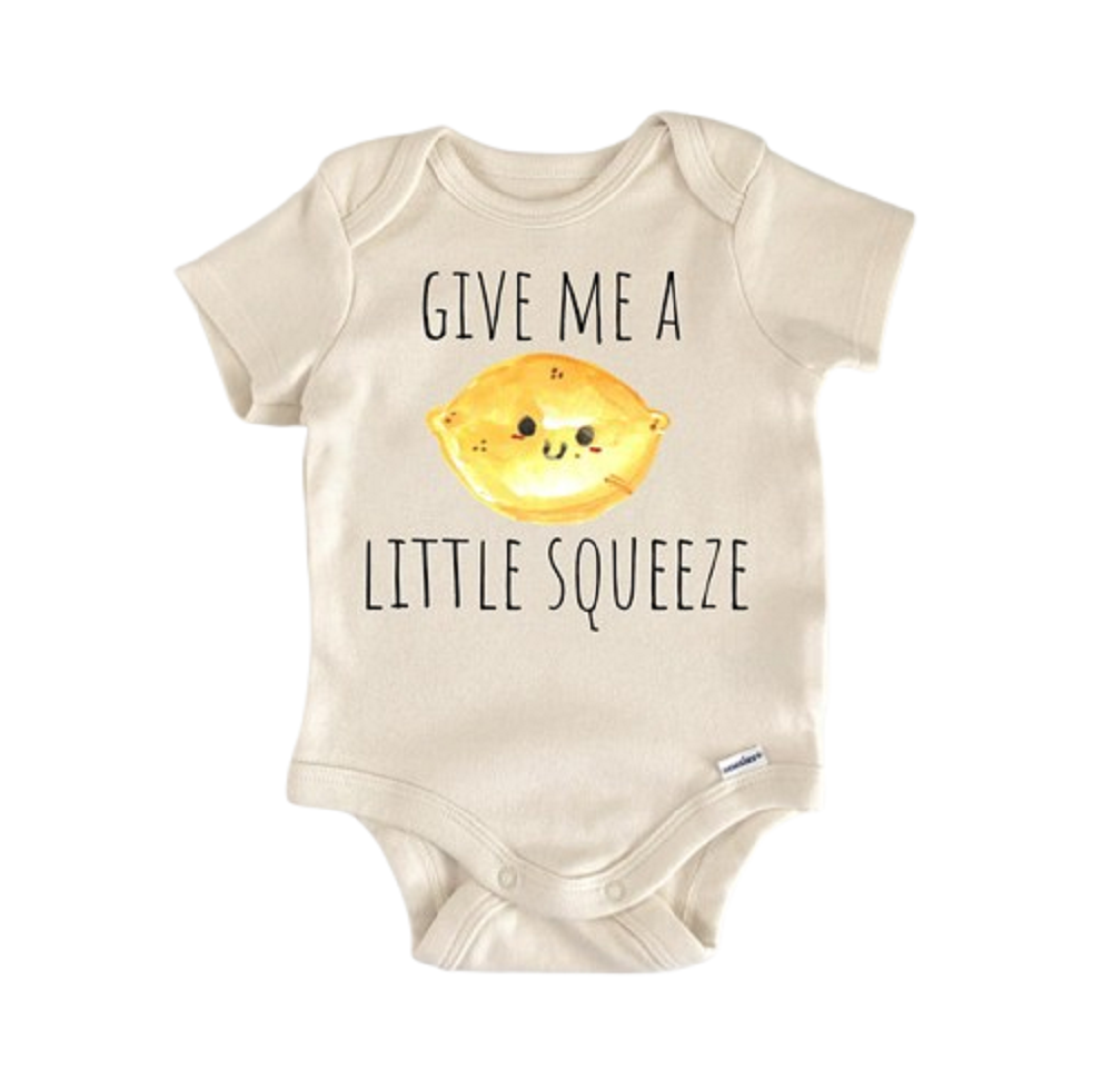 Main Squeeze Lemon Fruit Newborn Baby Onesie® Bodysuit