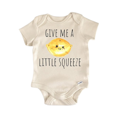 Main Squeeze Lemon Fruit Newborn Baby Onesie® Bodysuit
