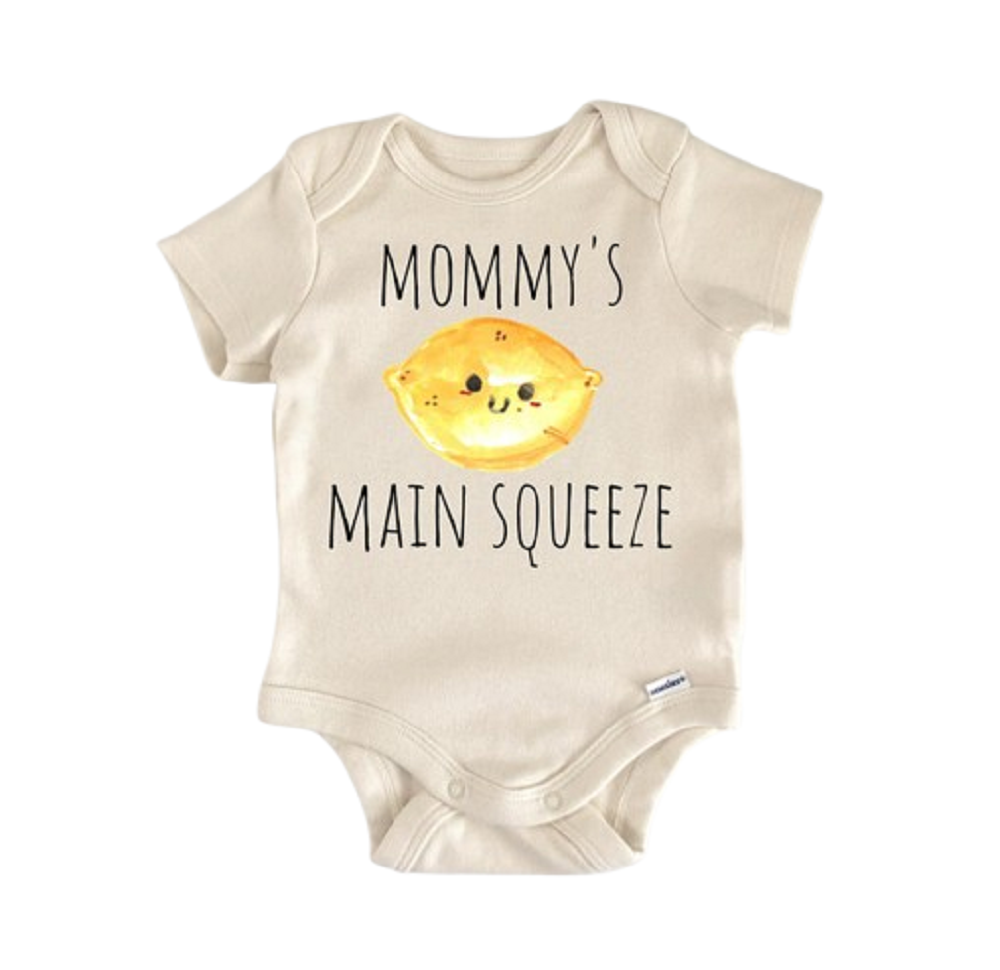 Main Sweeze Lemon Fruit Newborn Baby Onesie® Bodysuit