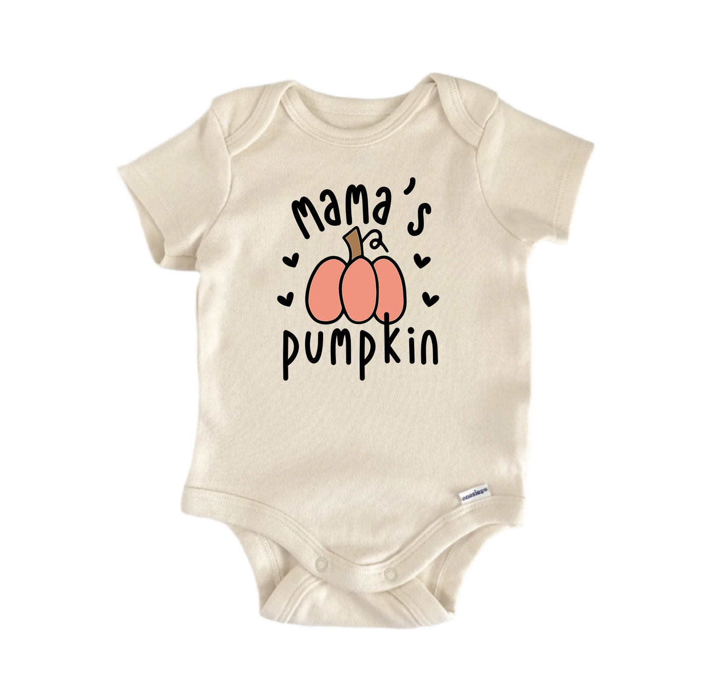 Mamas Pumpkin Fall Newborn Baby Onesie® Bodysuit