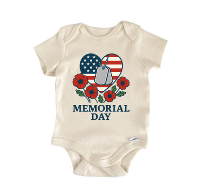 Memorial Day Forever Newborn Baby Onesie® Bodysuit
