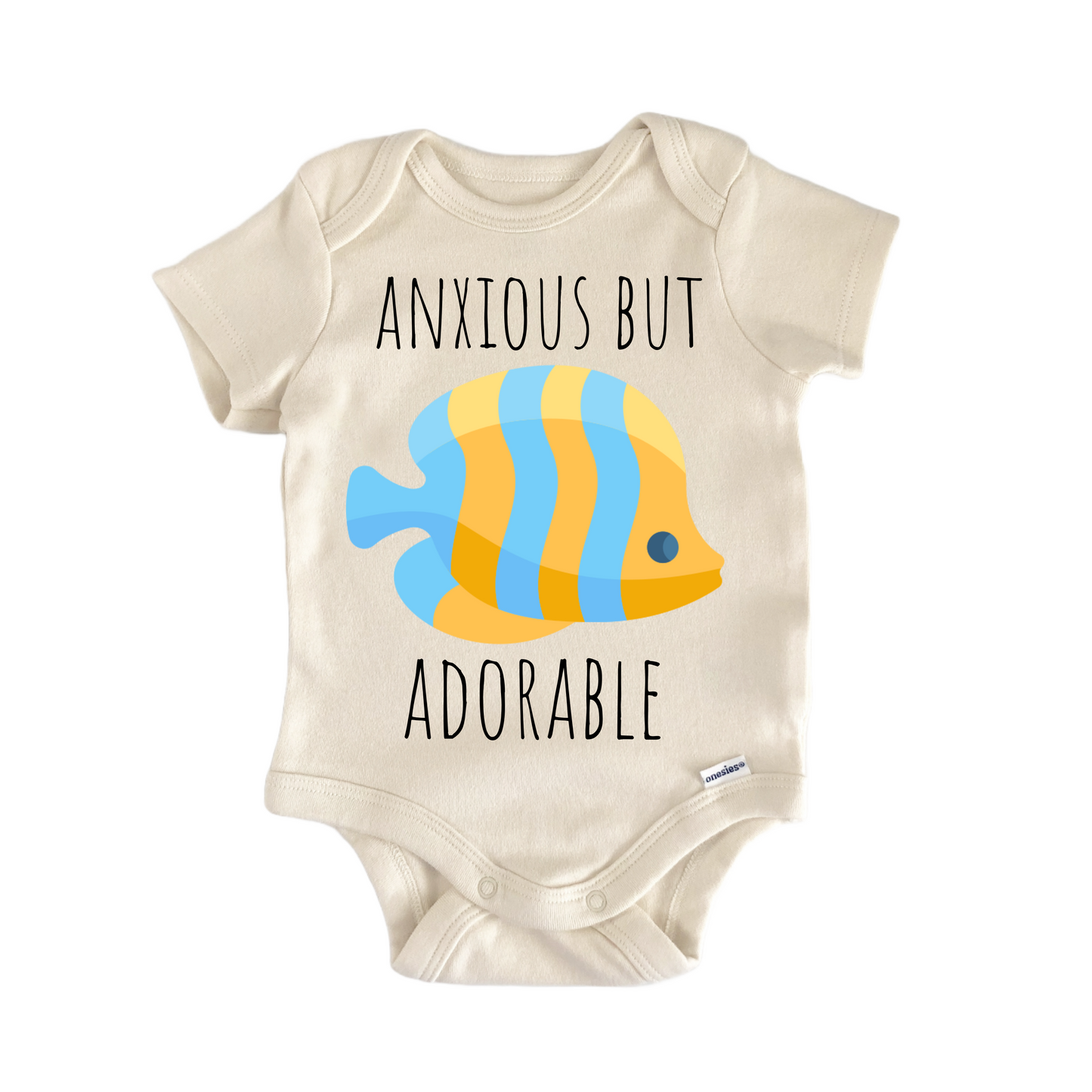 Mermaid Tropical Fish Newborn Baby Onesie® Bodysuit