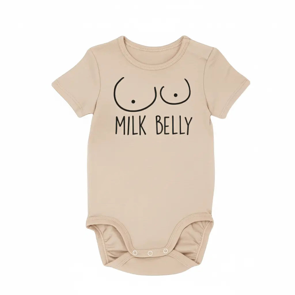 Milk Belly Newborn Baby Onesie® Bodysuit GS1