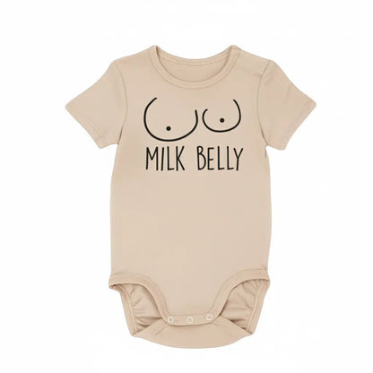 Milk Belly Newborn Baby Onesie® Bodysuit GS1