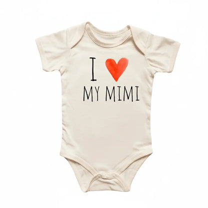 Mimi Grandparents Newborn Baby Onesie® Bodysuit