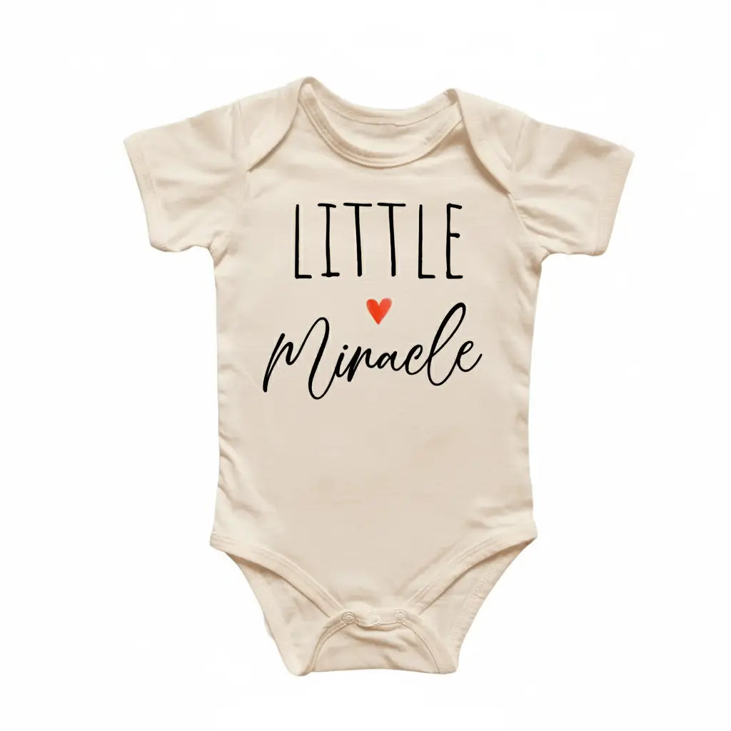 Miracle Jesus Religion Newborn Baby Onesie® Bodysuit