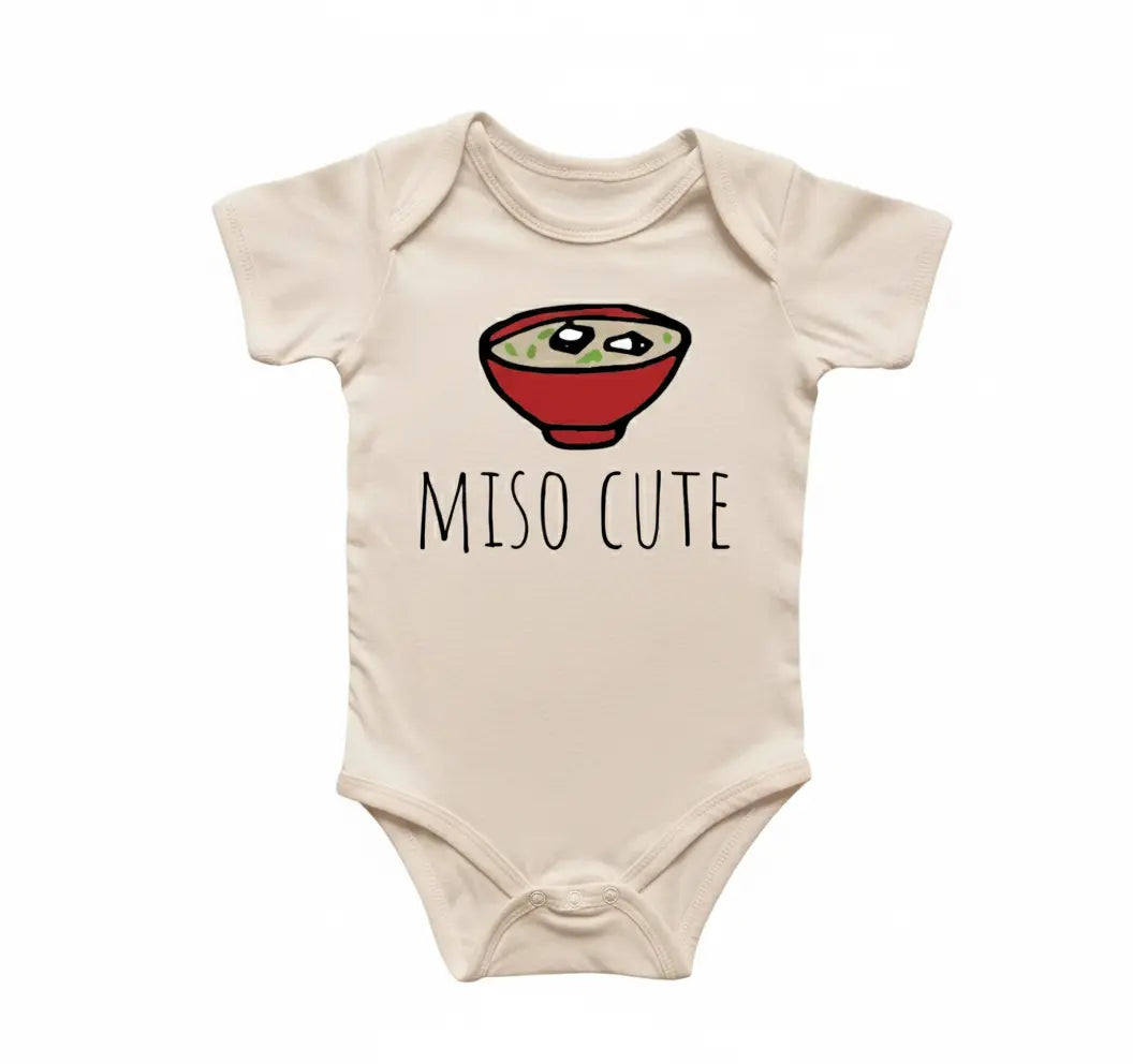 Miso Soup Newborn Gift Baby Onesie® Bodysuit