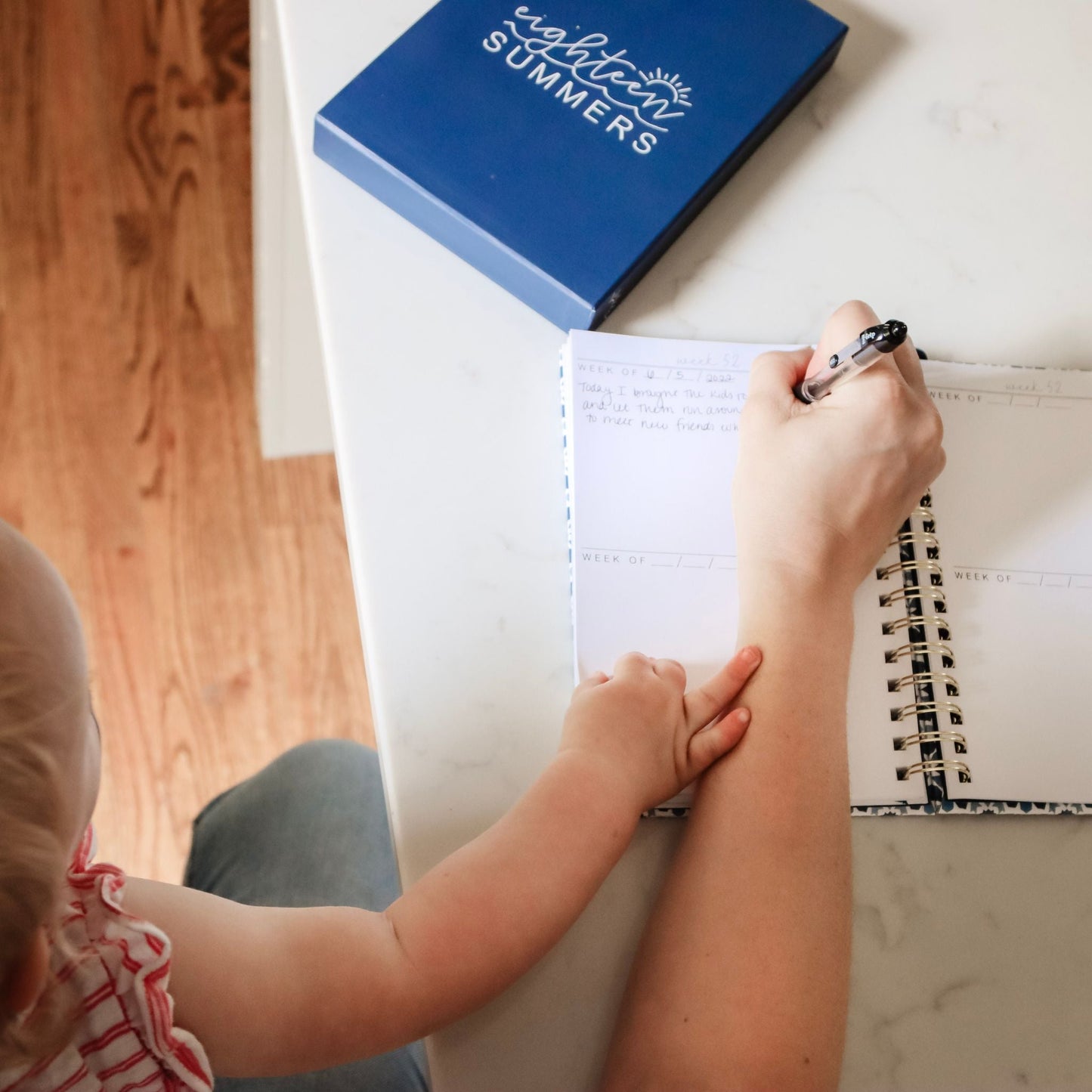 Pink Floral Moments of Joy Journal