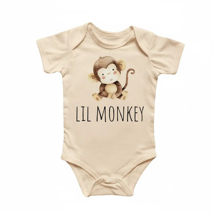 Monkey Newborn Baby Onesie® Bodysuit