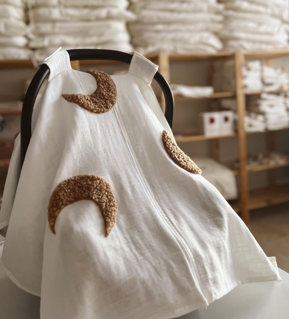 Muslin Car Seat Canopy