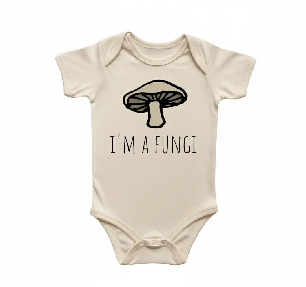 Mushroom Fungi Newborn Baby Onesie® Bodysuit