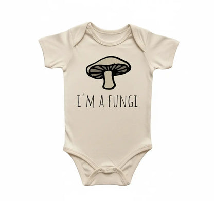 Mushroom Fungi Newborn Baby Onesie® Bodysuit