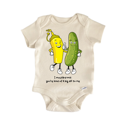 Mustardmit Best Friends Newborn Baby Onesie® Bodysuit